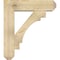 Ekena Millwork Merced Craftsman Rough Sawn Bracket w/ Offset Brace, Douglas Fir, 8"W x 30"D x 34"H BKT0806X30X34MRC04RDF - alternate 2